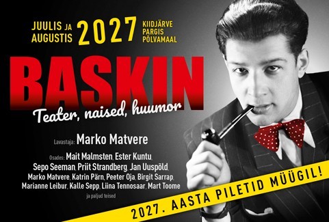 BASKIN – muusikalise lavastuse reklaampilt